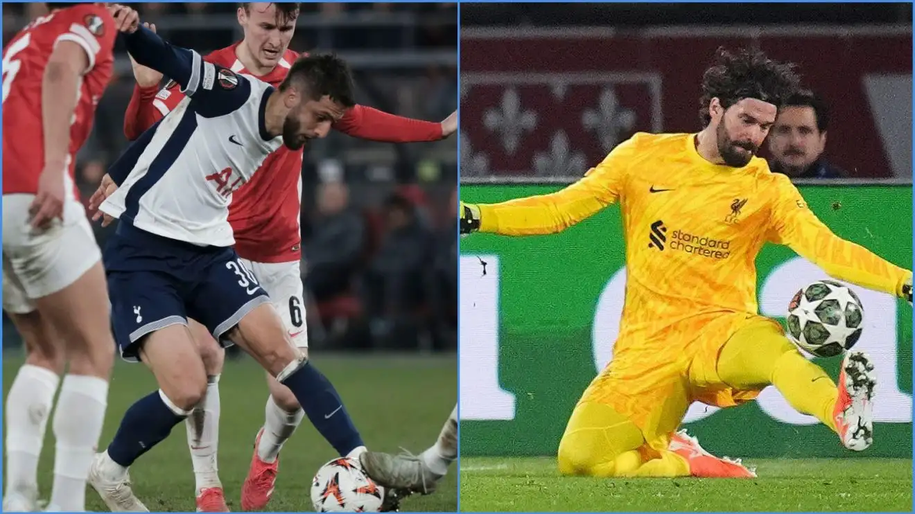 Why Liverpool 'absolutely deserved to beat PSG 1 Spurs midfielder Rodrigo Bentancur and Liverpool keeper Alisson