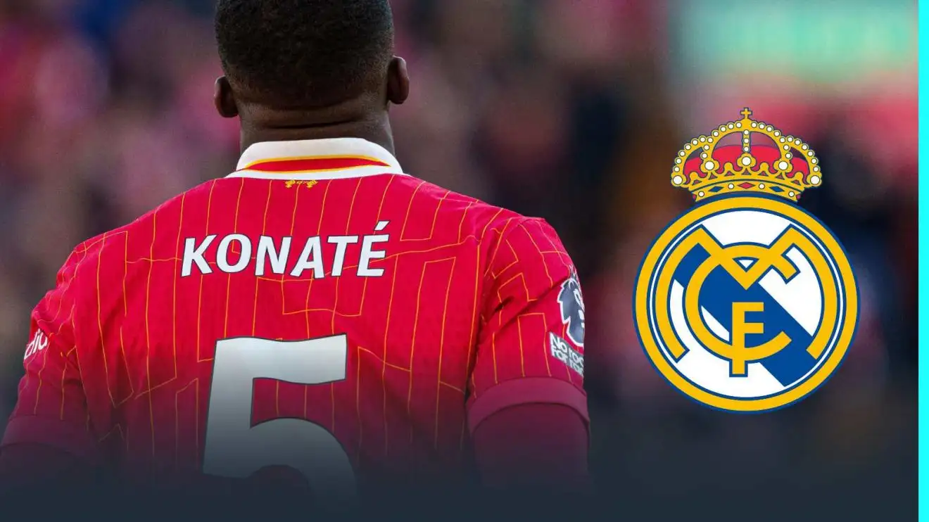 Manager backs Liverpool star 'better than Rudiger' to seal Real Madrid transfer 1 Liverpool protector Ibrahima Konate