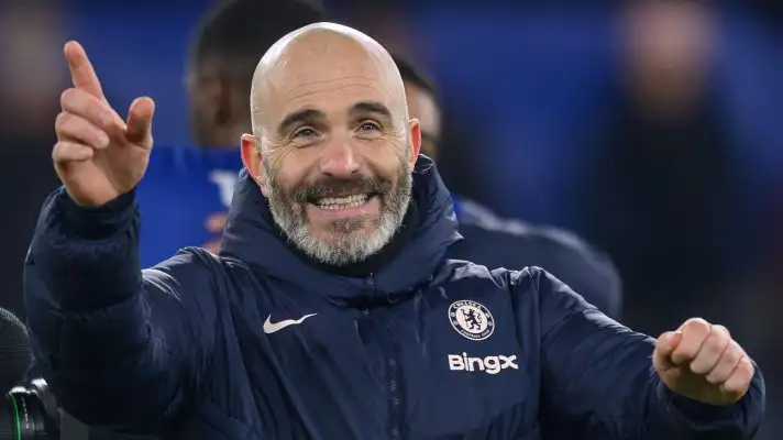 Chelsea manager Enzo Maresca