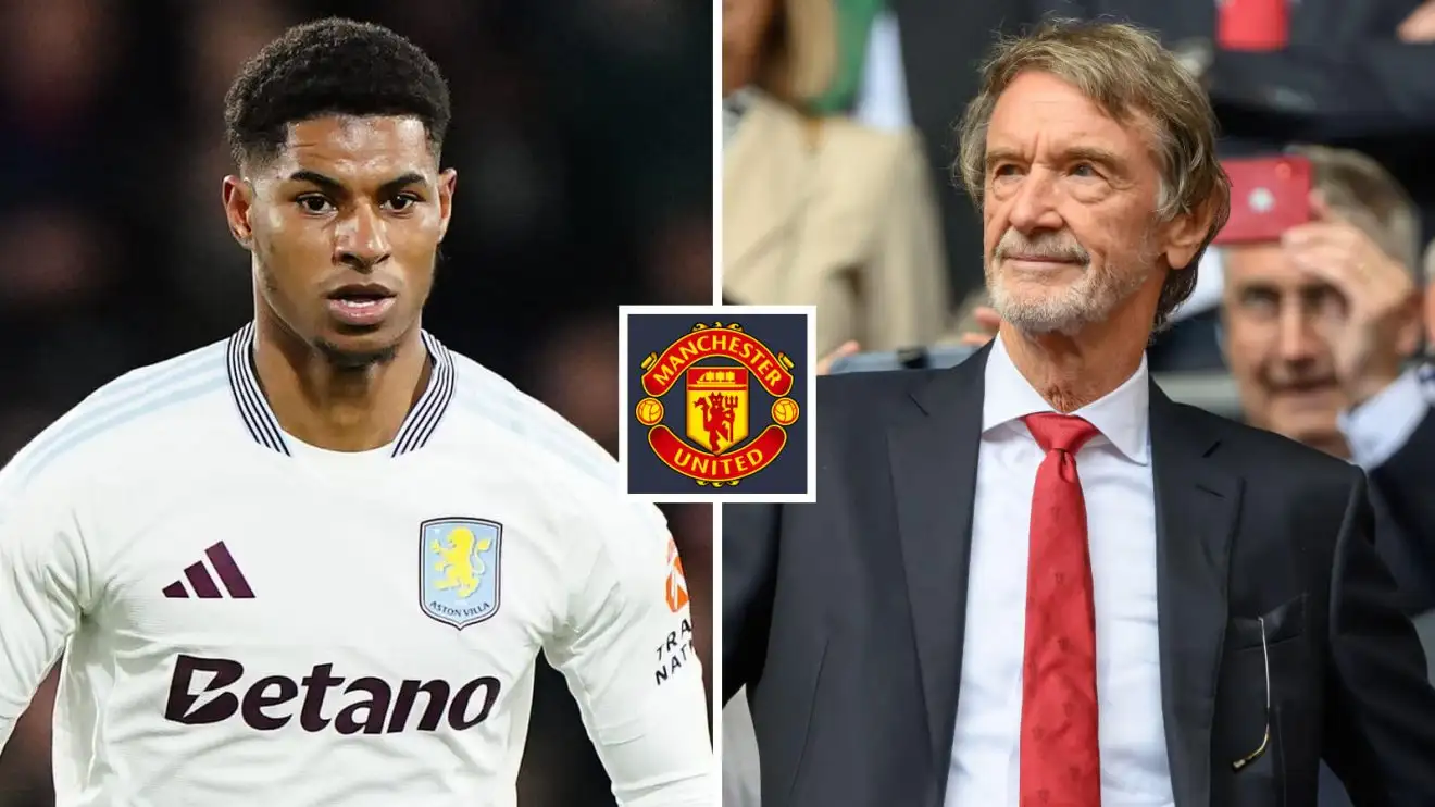 Ratcliffe feels Rashford exit is 'a good thing' with Amorim boosted by Man Utd sales 1 Marcus Rashford, Sir Jim Ratcliffe