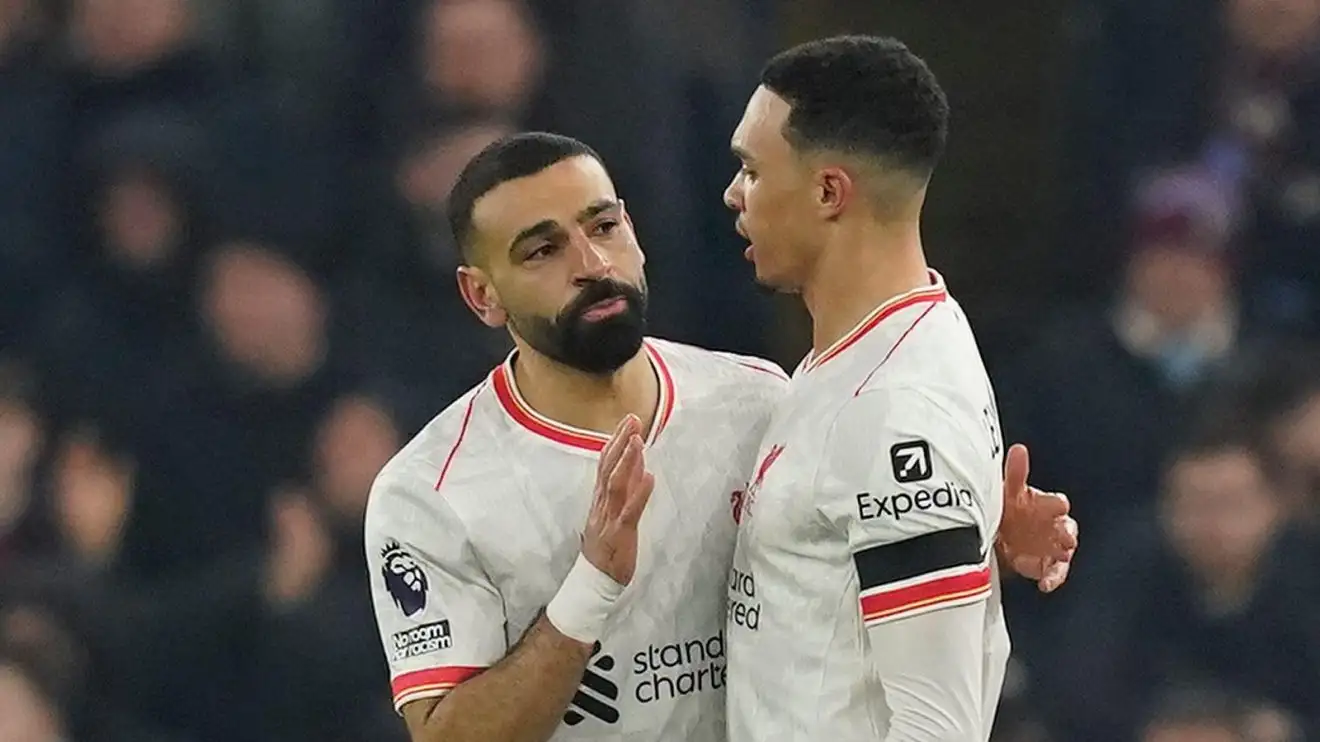 Liverpool huge boost as key star gives 'green light' on 'last-minute offer' in massive 'U-turn' 1 Liverpool colleagues Mo Salah and Trent Alexander-Arnold take on