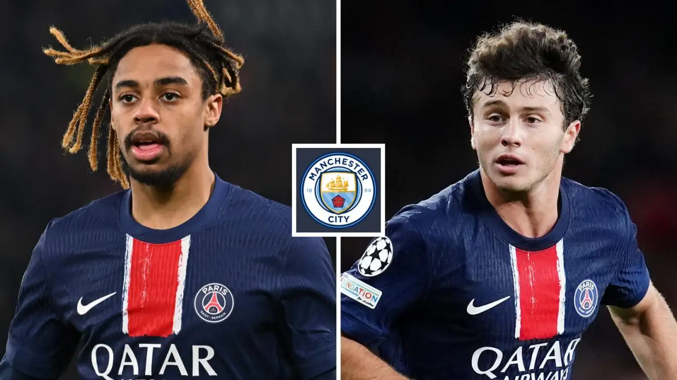 Man City transfers: £89m PSG pair catch Citizens eyes as transfer chances rated 1 Joao Neves, Bradley Barcola, Manchester Metropolitan