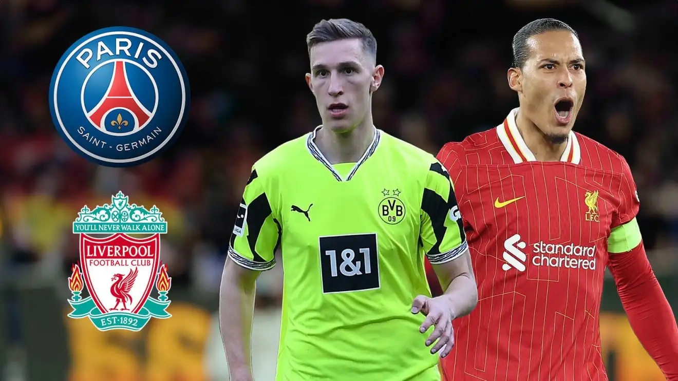 Liverpool captain Van Dijk spotted in talks with PSG chiefs as Reds line up Dutchman's 'successor' 1 Liverpool captain Virgil van Dijk and Nico Schlotterbeck