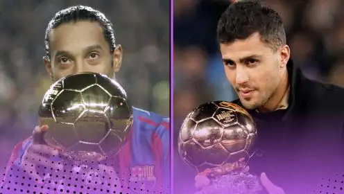 The last 7 players who won the Ballon d’Or without winning the Champions League: Messi, CR7…