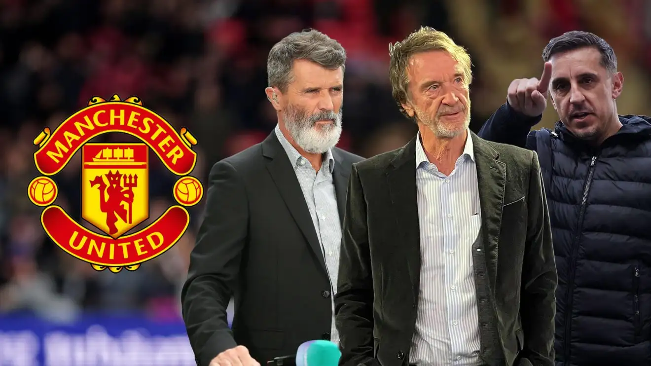 Keane claims Ratcliffe hypocrisy over Man Utd interviews 1 Keane Ratcliffe Neville Guy Utd