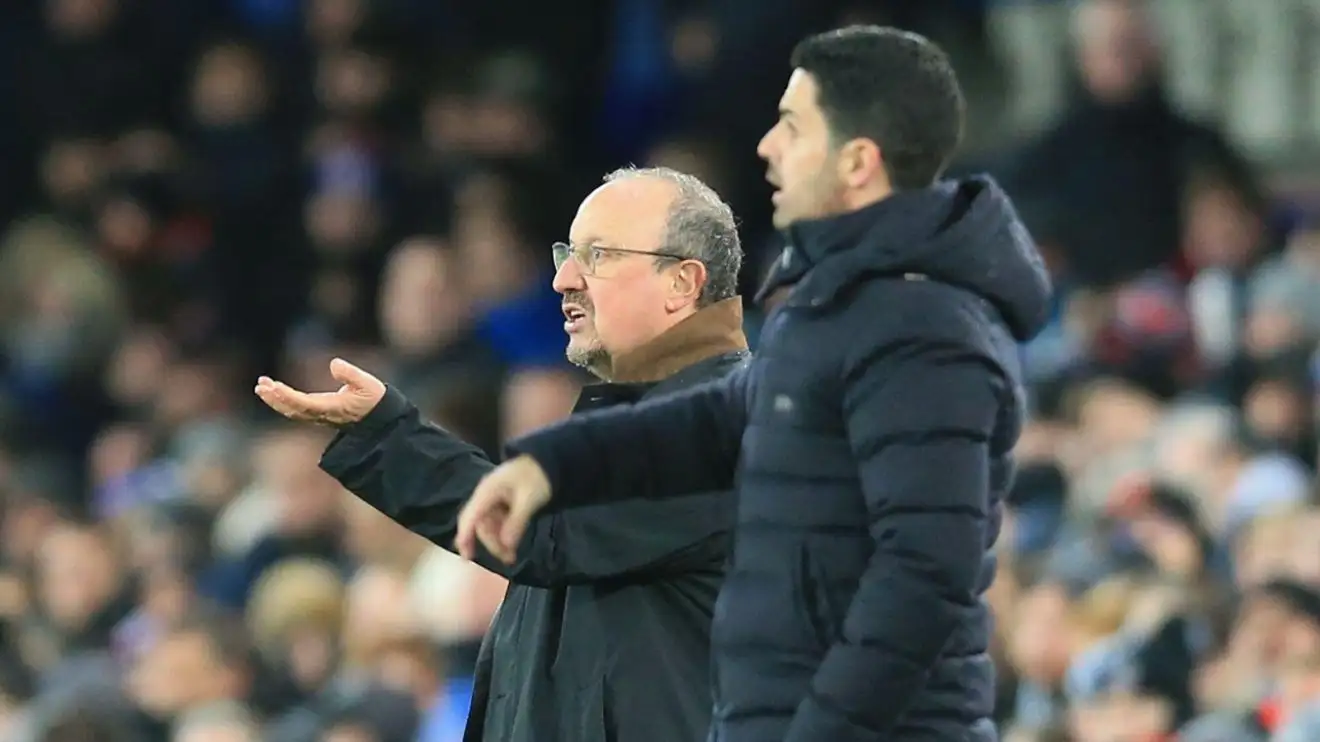 Arsenal must appoint 'genius' who has 'terrible inter-personal skills' 1 Everton company Rafael Benitez and Arsenal expert Mikel Arteta