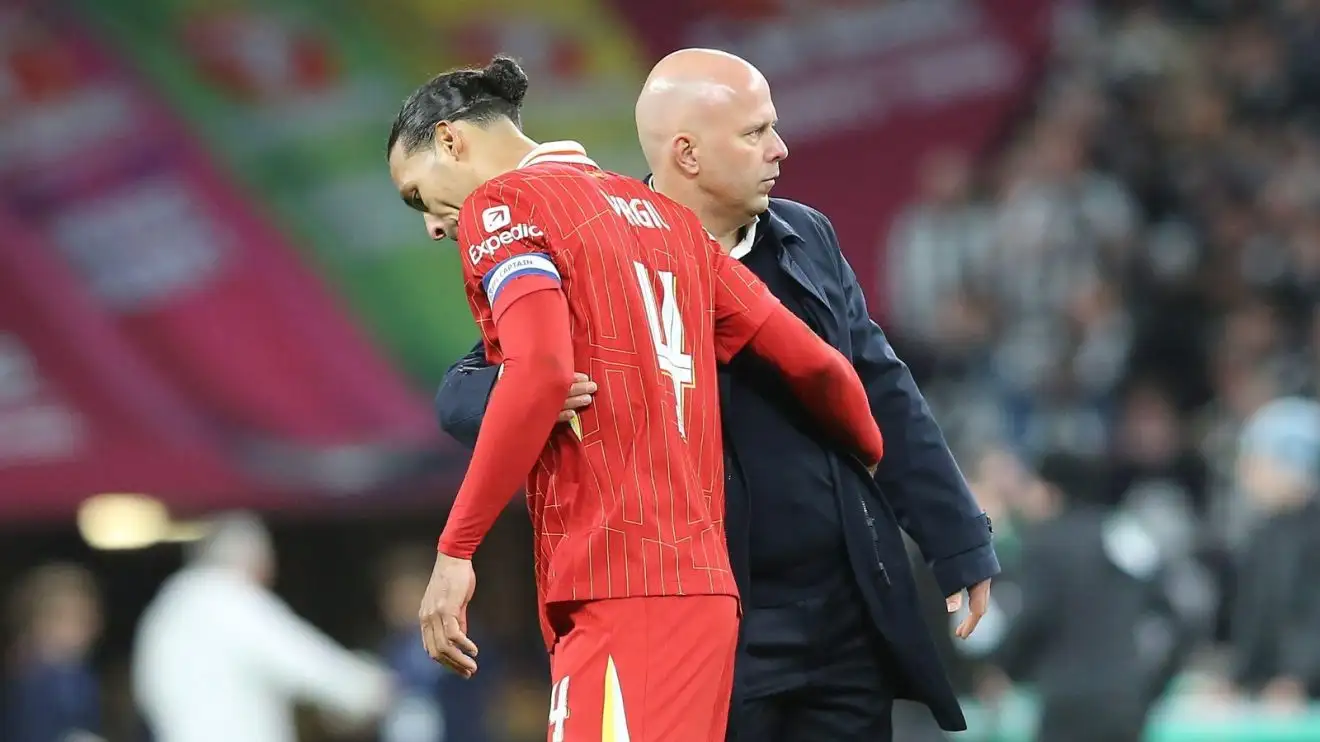 Van Dijk to Real Madrid a 'dead certainty' as Liverpool captain 'says goodbye' 1 Arne Slot and also Virgil van Dijk