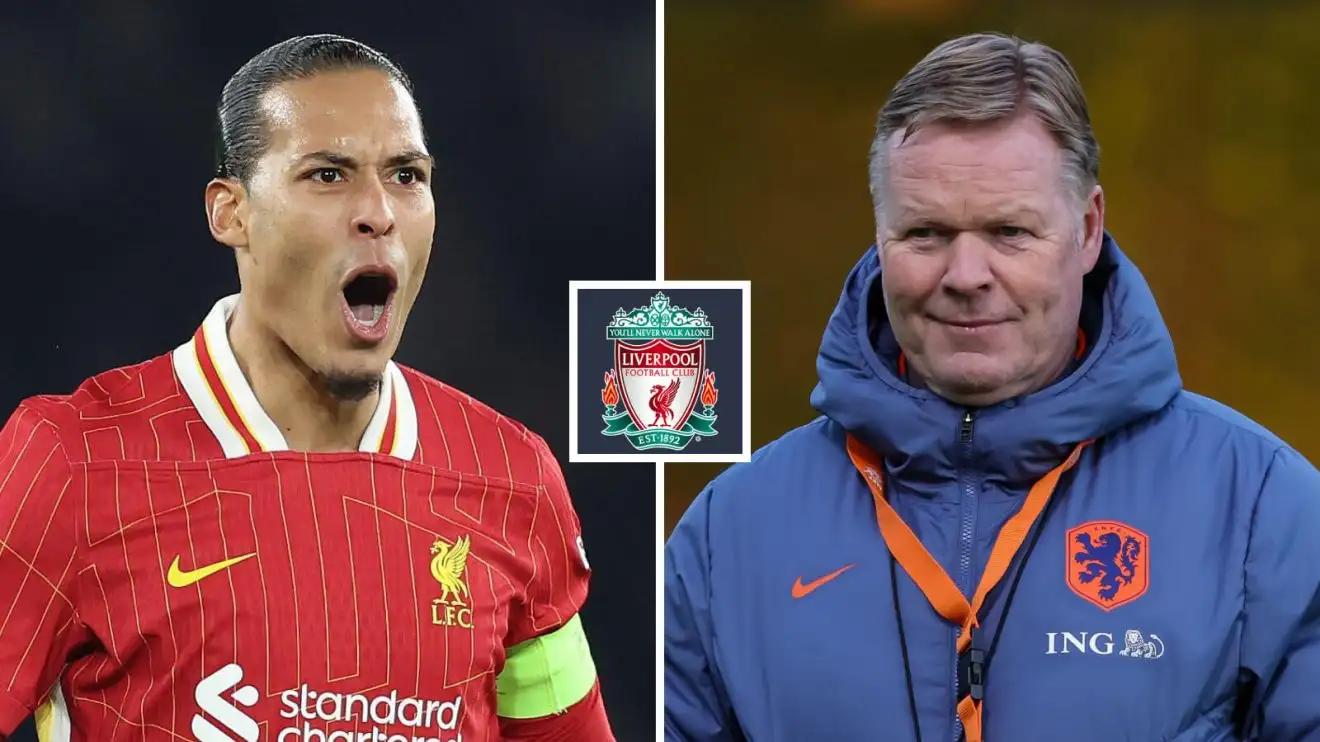 Koeman reveals all on Van Dijk future at Liverpool amid claims he 'feels his time is up' 1 Liverpool protector Virgil van Dijk as well as Ronald Koeman