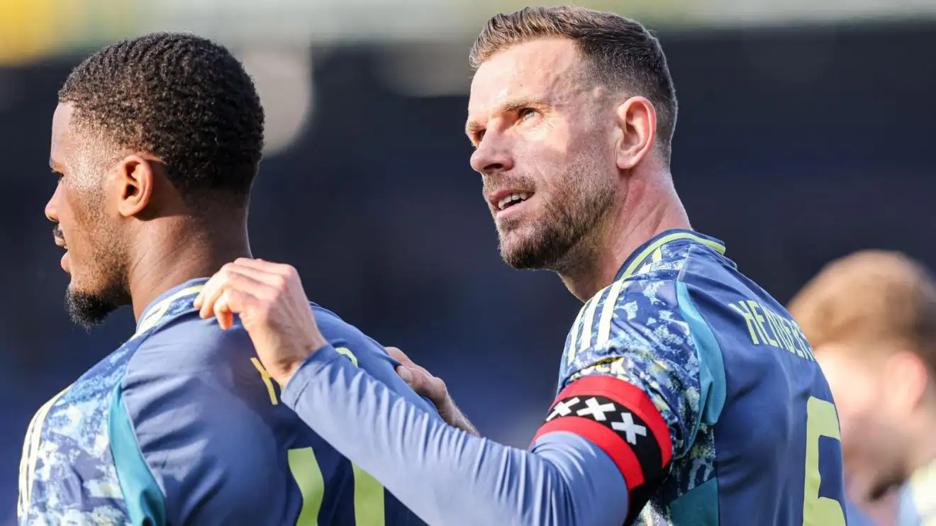 Jordan Henderson 'did not deserve England call-up in any way' 1 England midfielder Jordan Henderson throughout a suit for Ajax