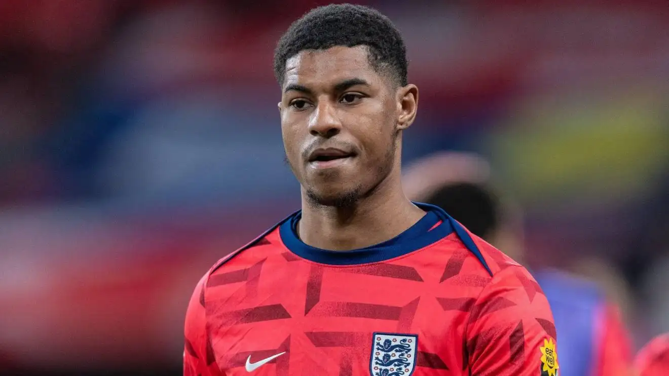 Rashford grilled over Aston Villa form after Man Utd woes 1 Marcus Rashford during a pre-match cozy up