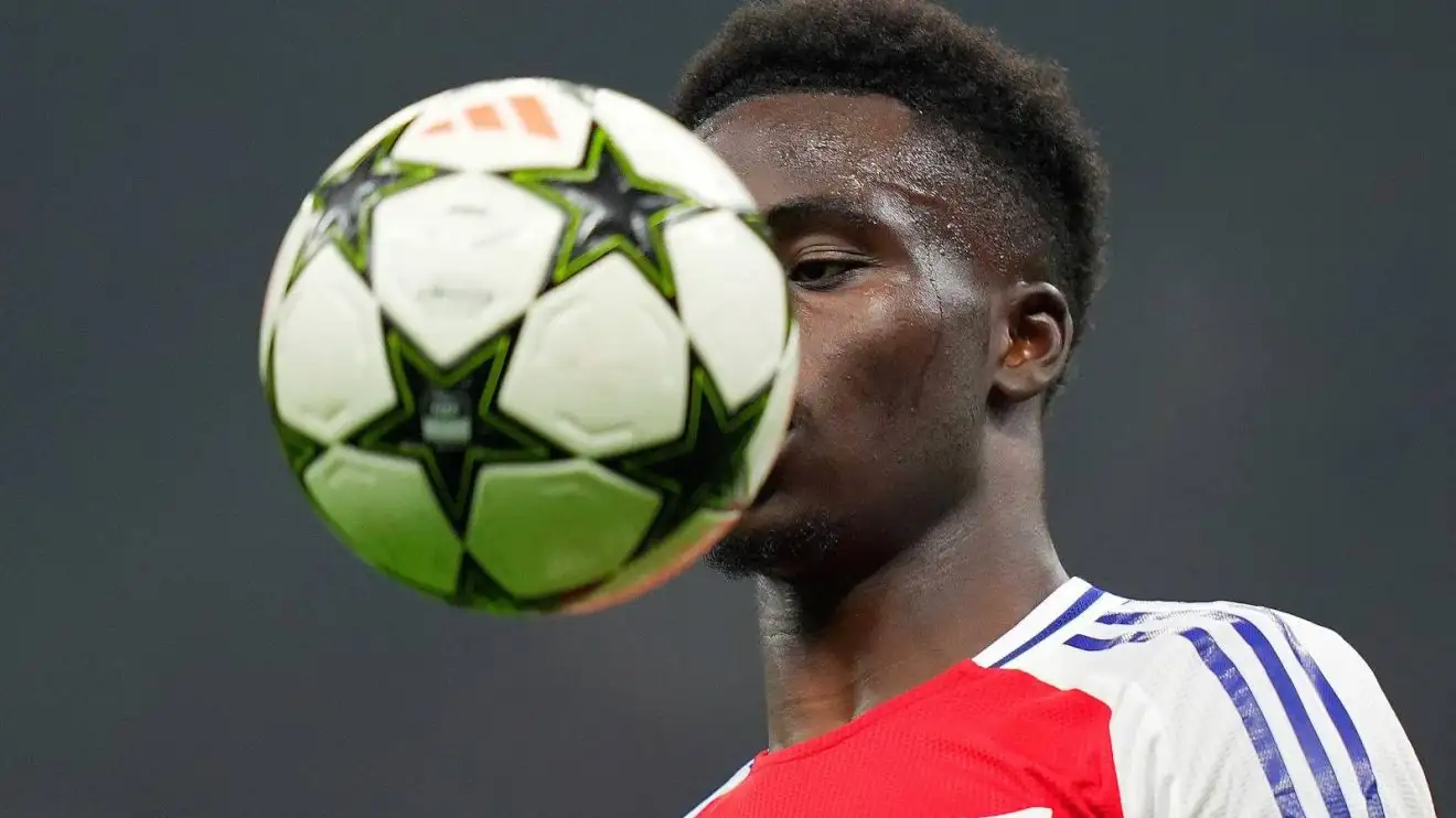 David Ornstein provides Bukayo Saka injury update 1 Marriage winger Bukayo Saka throughout a Winners League match