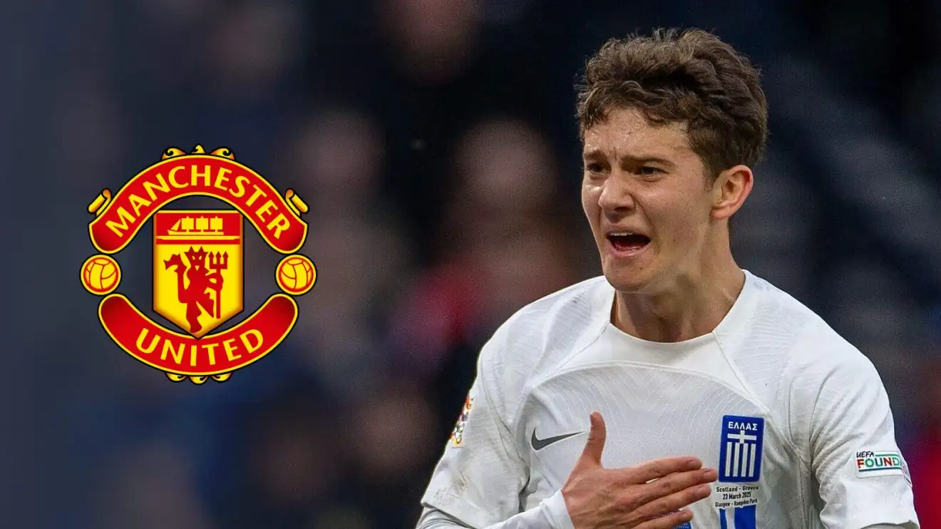Man Utd news: Red Devils in awe of Greek wonderkid after Prem big boys watched him stun Scotland 1 Konstantinos Karetsas, Manchester Unted
