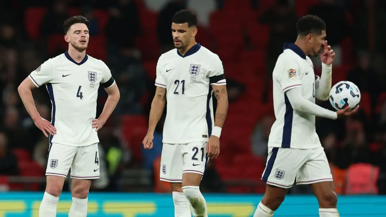 Declan Rice over Jude Bellingham is 'insanity' 1 England players Declan Rice, Dominic Solanke and also Jude Bellingham