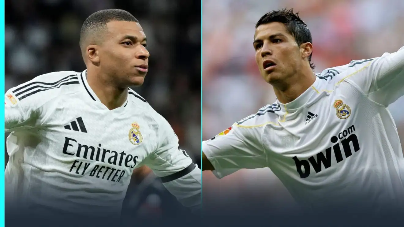 Kylian Mbappe ties Cristiano Ronaldo tally in Madrid La Liga win 1 Kylian Mbappe as well as Cristiano Ronaldo