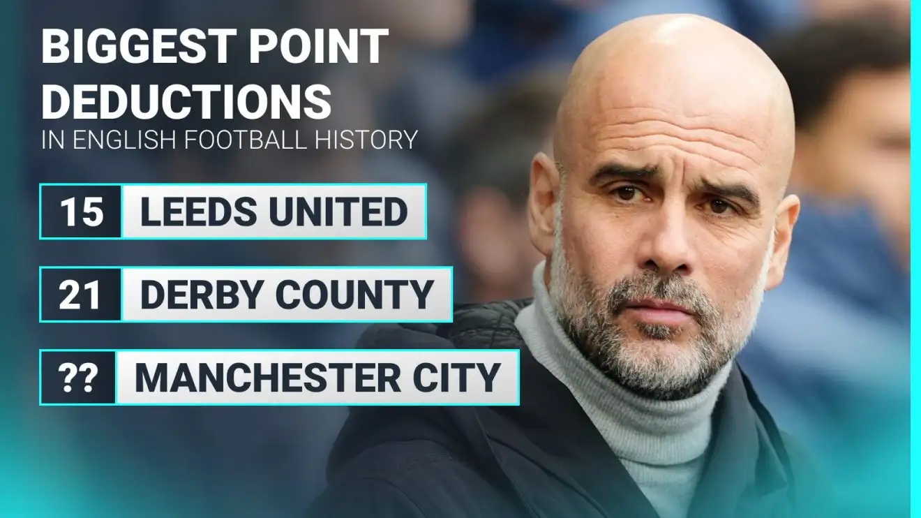 Man City FFP: Biggest point deductions in English football history