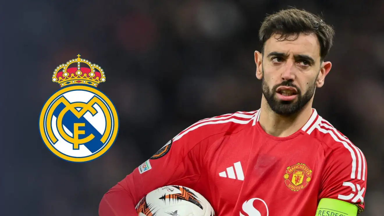 Man Utd face 'major dilemma' with Amorim 'braced for record transfer bid' for Fernandes 1 Male Utd midfielder Bruno Fernandes