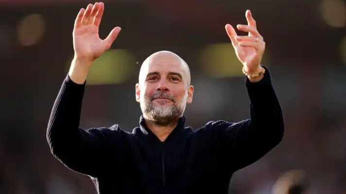 Man City boss Pep Guardiola