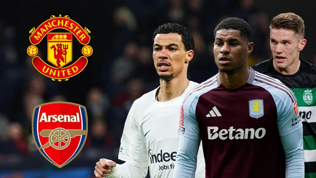 Do Man Utd have an 'agreement' with Viktor Gyokeres? 1 Hugo Ekitike, Viktor Gyokeres and Marcus Rashford