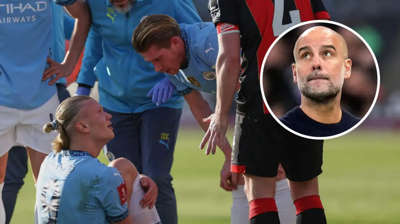 Haaland injury: Guardiola confirms striker's injury length as Club World Cup return mooted 1 Erling Haaland, Pep Guardiola