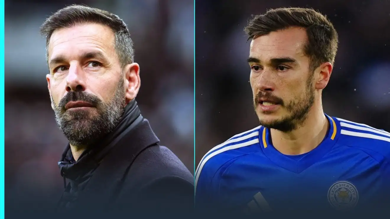 Harry Winks dropped from Leicester squad after Ruud van Nistelrooy argument 1 Ruud van Nistelrooy and Harry Winks