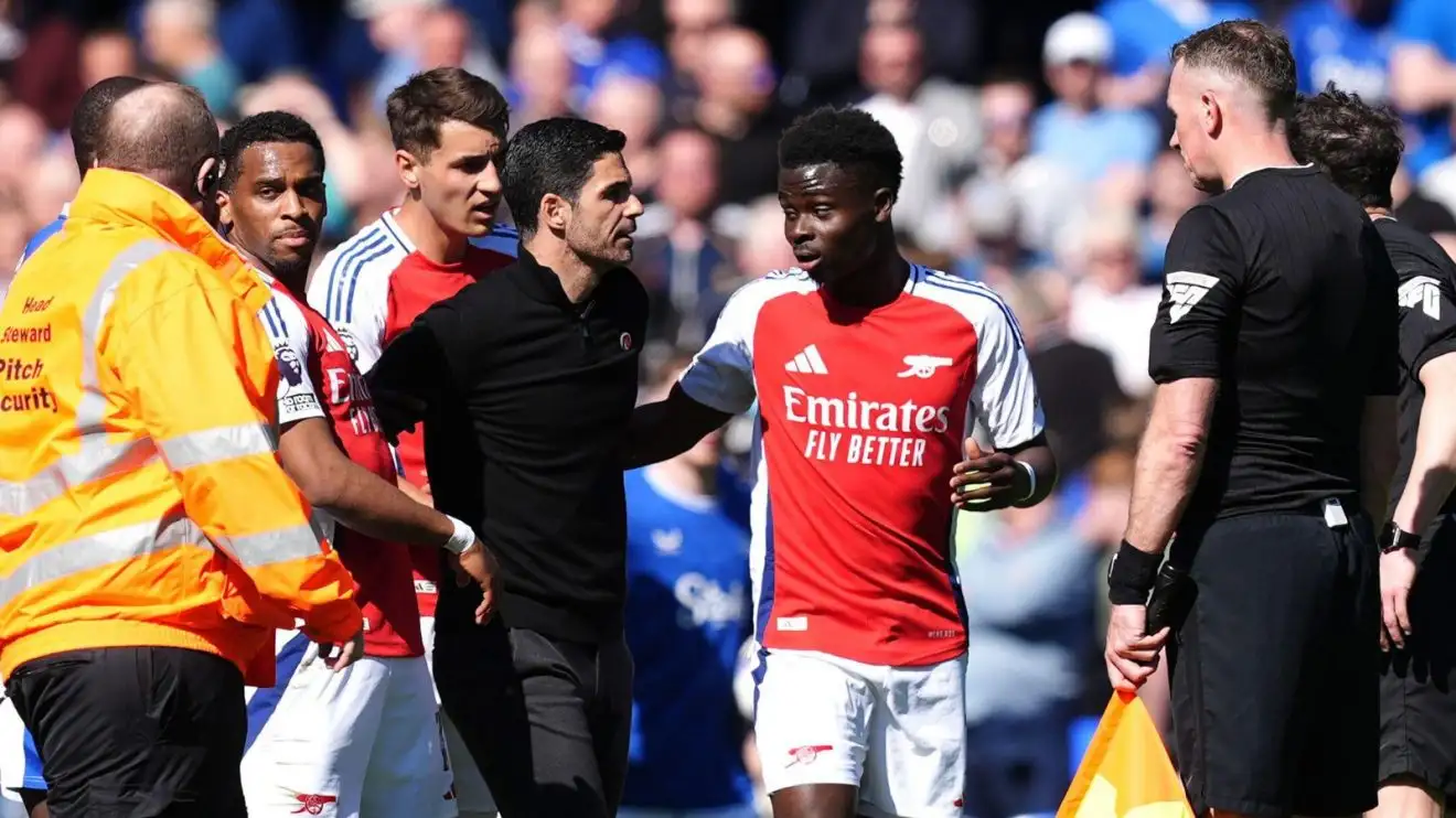 Liverpool expose the 'sheer numptiness' of Mikel Arteta 1 Everton Smorgasbord Arteta Saka