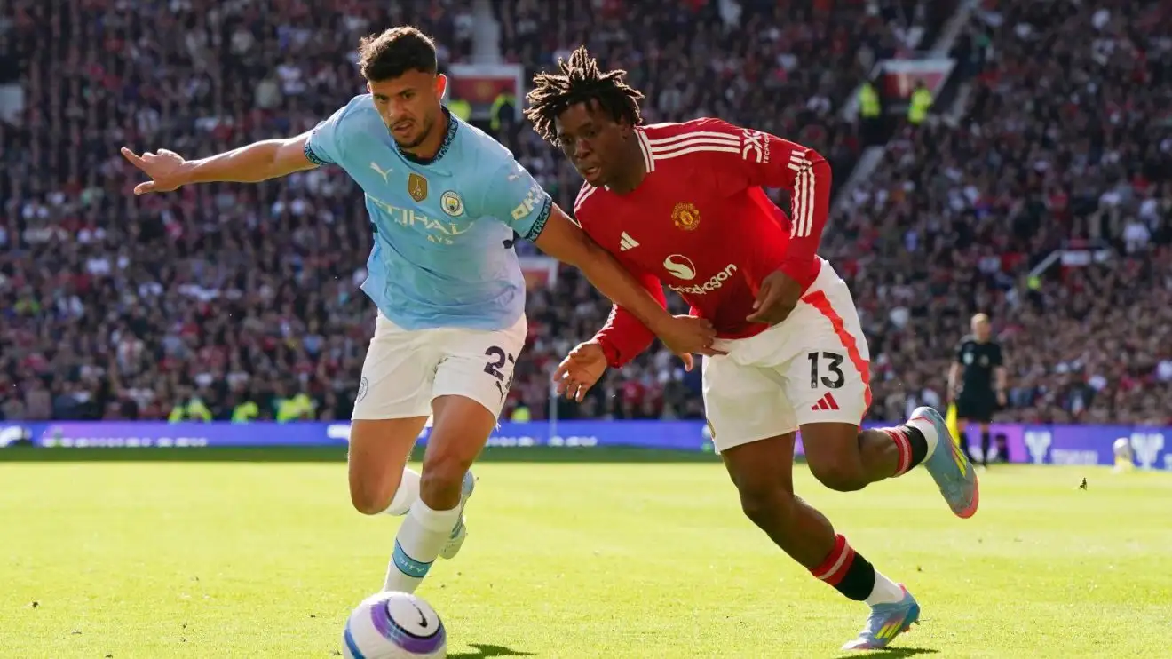 Man Utd star brutally told he has 'the touch of a baby elephant' after Man City draw 1 Male Utd wing-guidance Patrick Dorgu