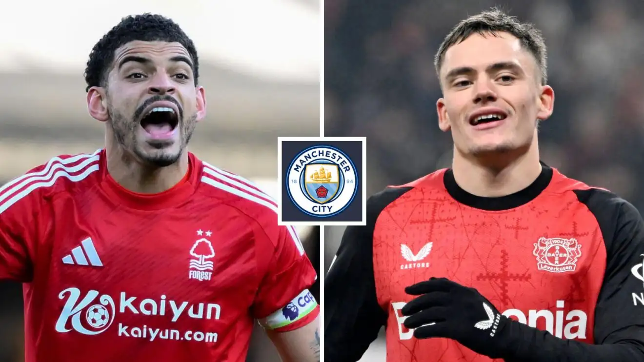 Man City news: Viana eyes 14 G/A Englishman to replace De Bruyne as first piece of business 1 Morgan Gibbs-White, Florian Wirtz