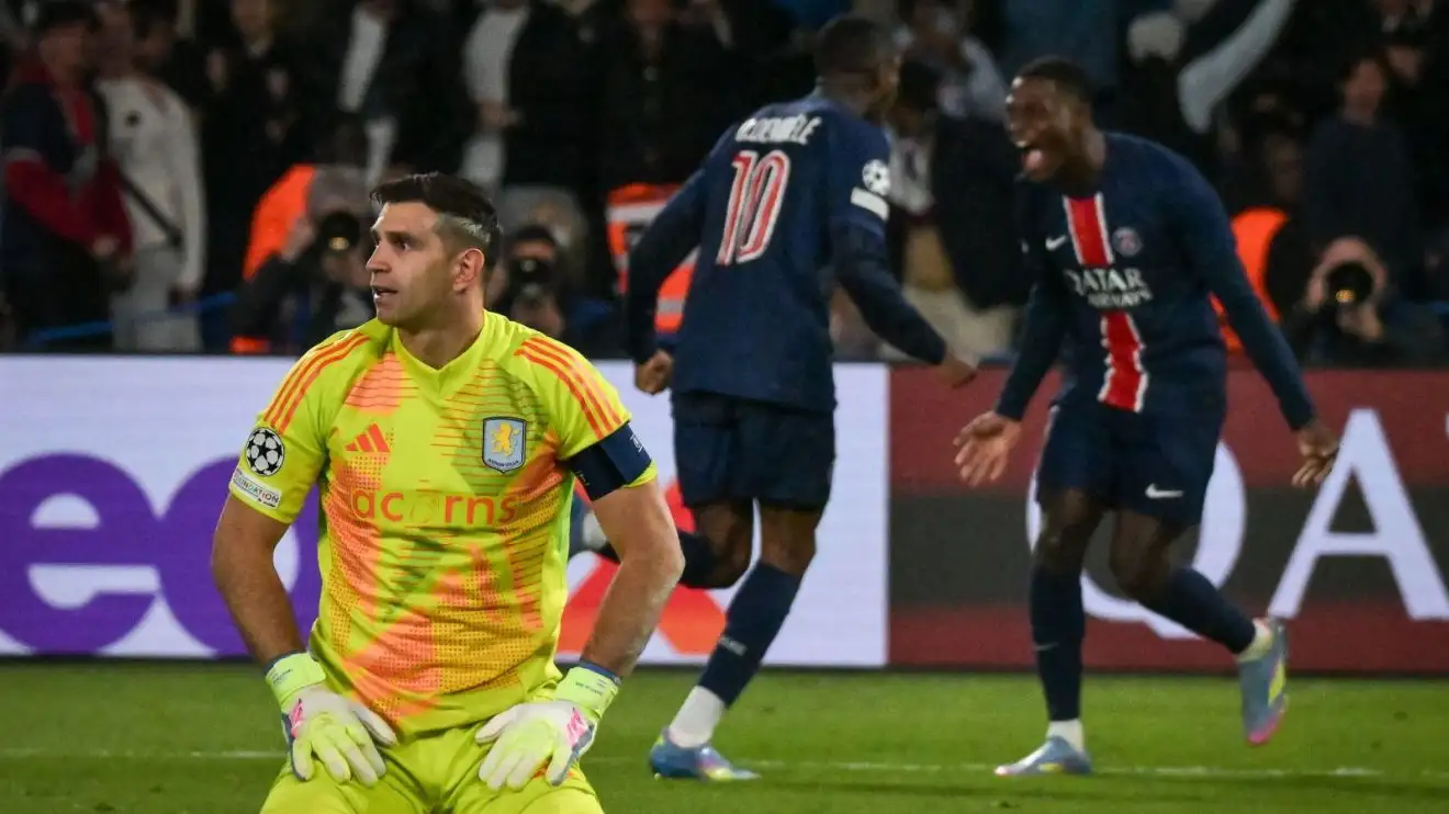 Emiliano Martinez 'done' for Aston Villa 1 Aston Suite keeper Emiliano Martinez reacts after recognizing versus Paris Saint-Germain
