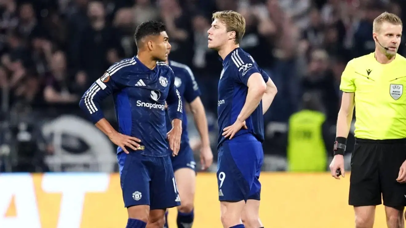 '2/10' Man Utd star blasted as 'complete failure' after 'catastrophic' performance 1 Male Utd Casemiro Hojlund