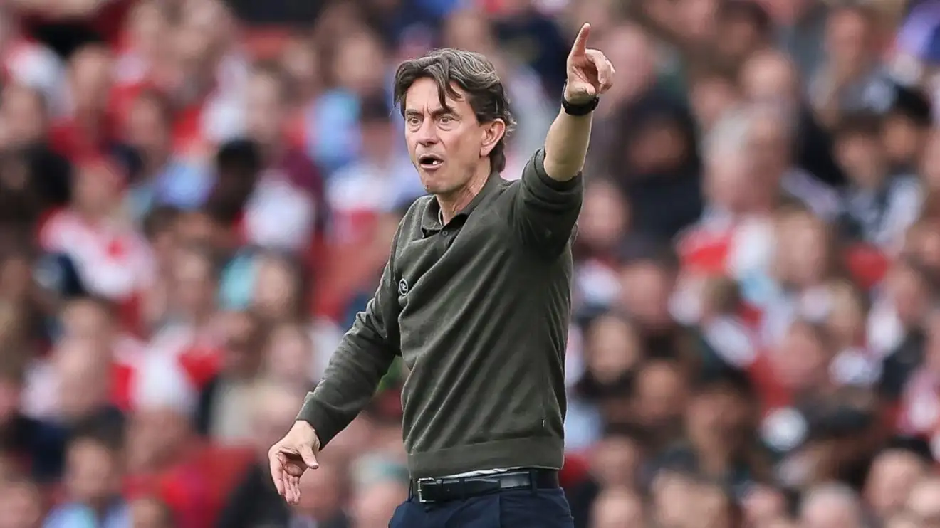 Spurs-bound Frank urged to make Man Utd hijack his 'first order of business' with 'agreement struck' 1 Thomas Frank on Tottenham