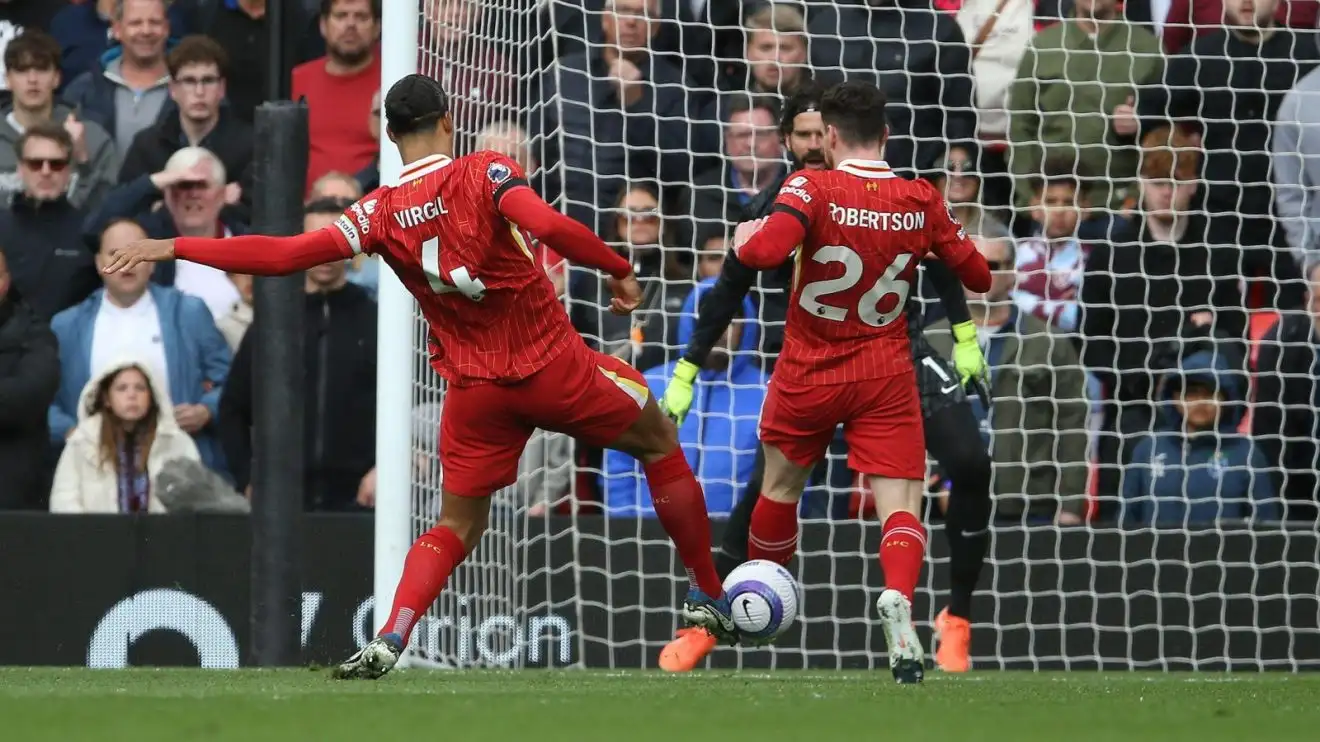 Liverpool 'imploding' fears dismissed as Chelsea get a kicking 1 Virgil van Dijk and also Andy Robertson in a muddle