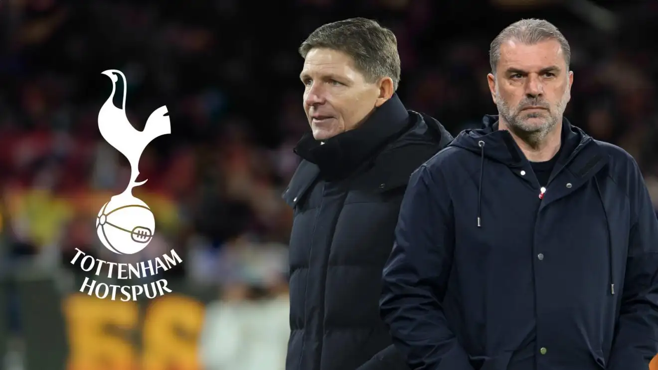 Glasner tipped to 'walk and take Tottenham job' after Ornstein makes Postecoglou sack claim 1 Tottenham top pooches Ange Postecoglou and also Oliver Glasner