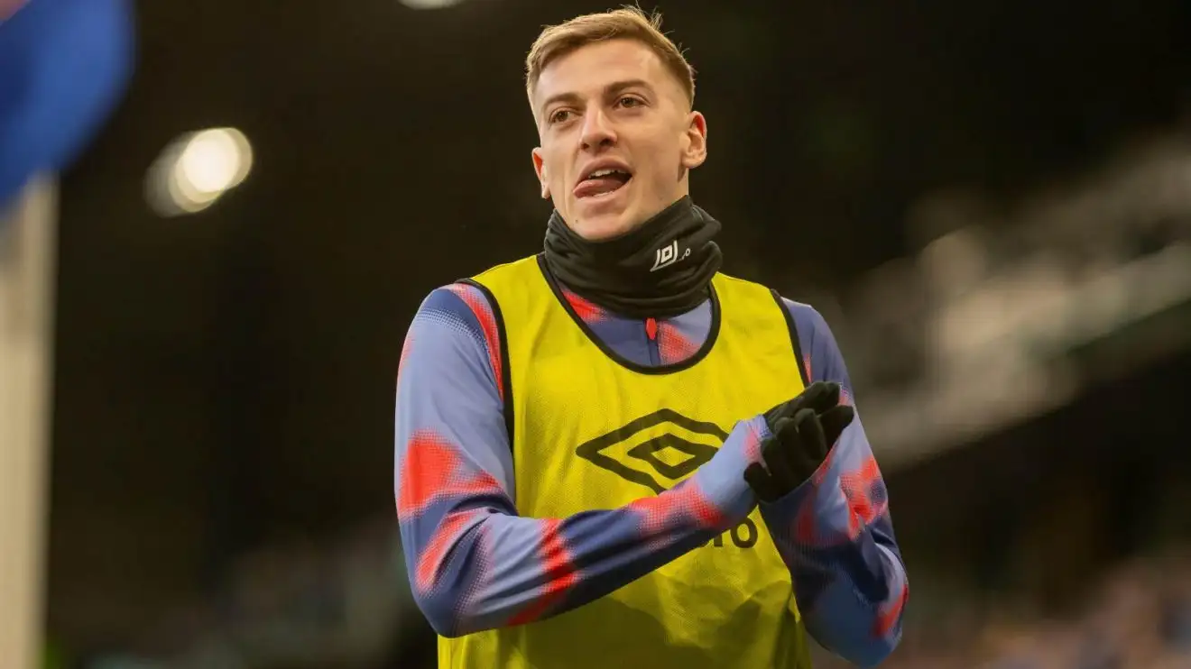 Liam Delap 'heads' Man Utd striker shortlist 1 Individual Utd-affixed Ipswich demonstrator Liam Delap applauds during a sweet-up