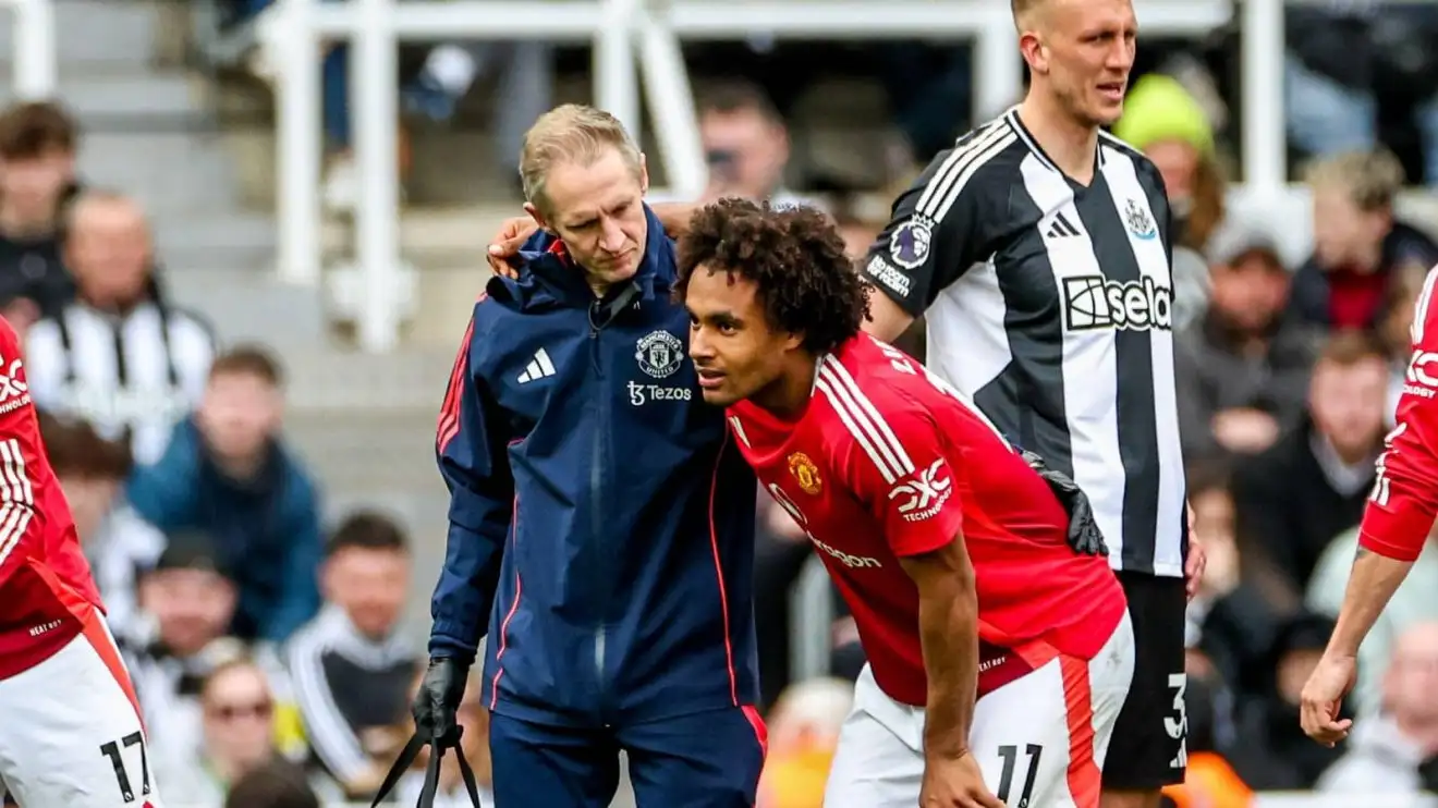 Joshua Zirkzee: Man Utd striker out for 'the season' with injury confirmed ahead of UEL quarter-final 1 Joshua Zirkzee injury, April 2025