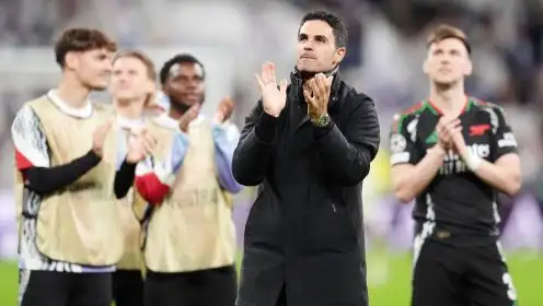 Arteta wanted to ‘slap’ Arsenal star and reveals ’emotional concern’ vs Real Madrid