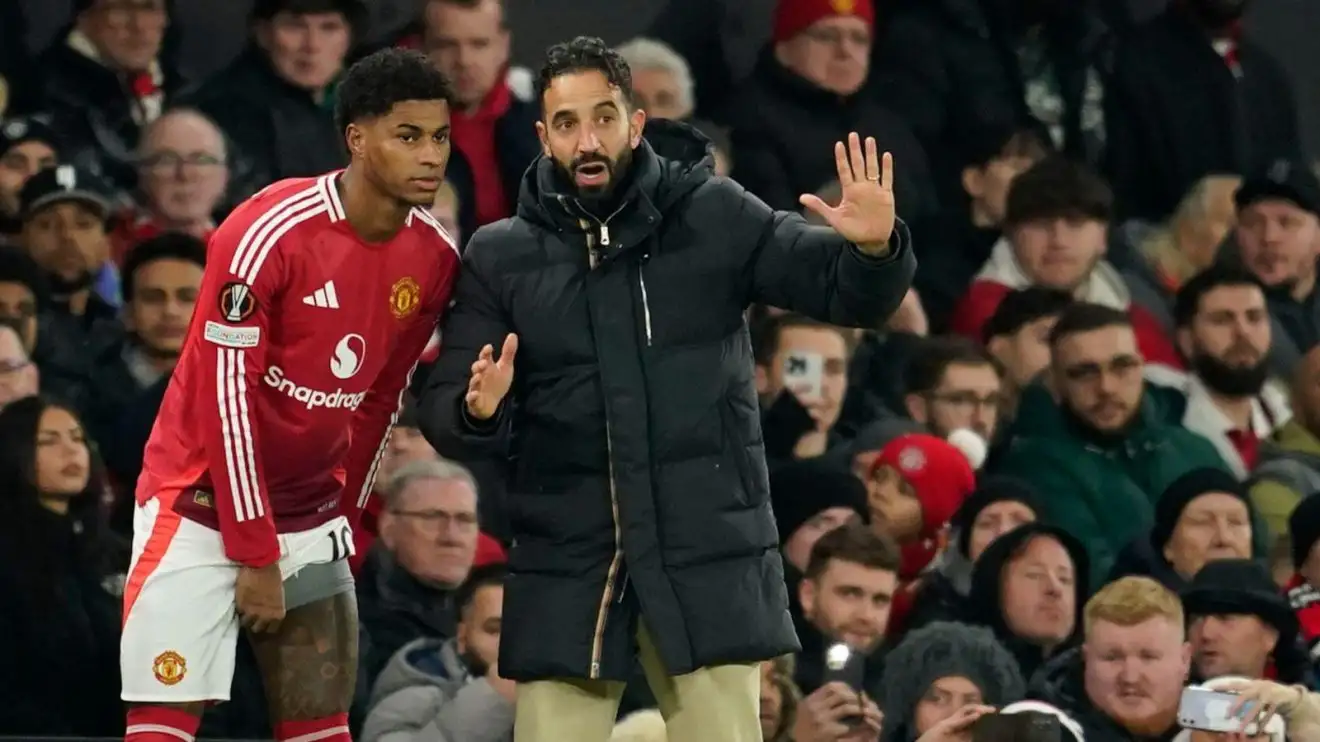 Rashford could 'very well end up back' at Man Utd as 'huge issue' complicates Amorim stance 1 Male Utd duo Marcus Rashford and also Ruben Amorim
