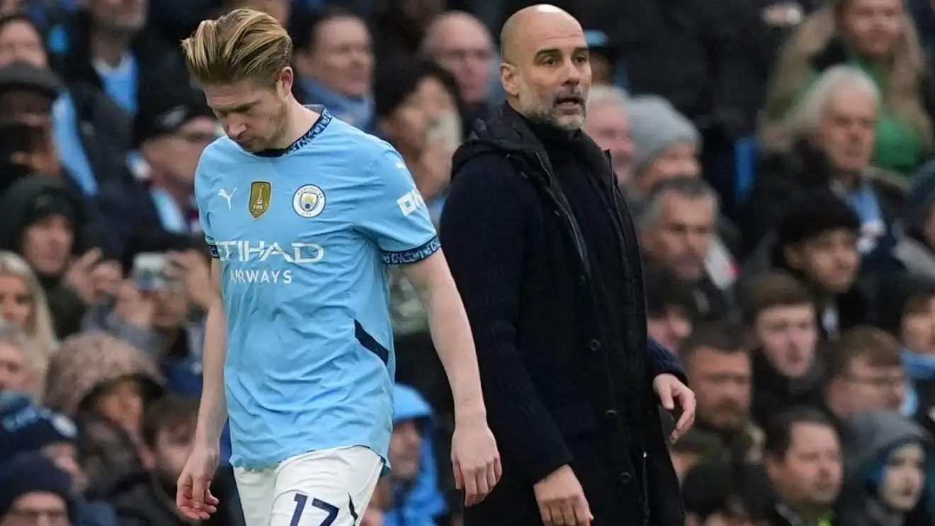 Man City make 'decisive move' with '£94m offer' planned 1 Male Metropolitan boss Pep Guardiola as well as Kevin De Bruyne throughout a match