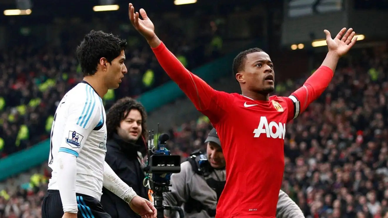 Patrice Evra to allow 'bite' as he calls out Luis Suarez in shock MMA announcement 1 Patrice Evra Luis Suarez