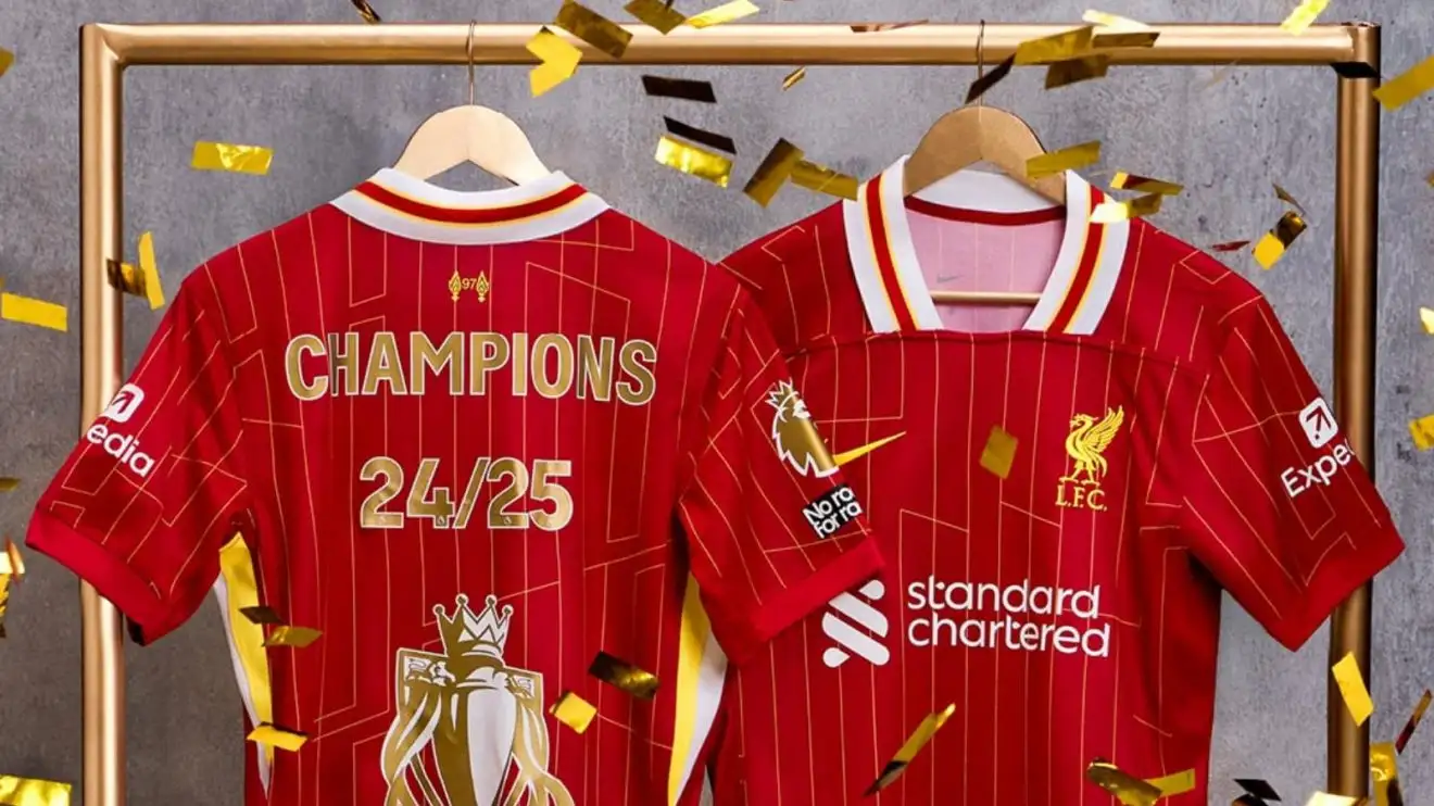 Liverpool site crashes after launching £100 ‘Champions’ kit as fans flock to buy them 1 Liverpool champs shirts