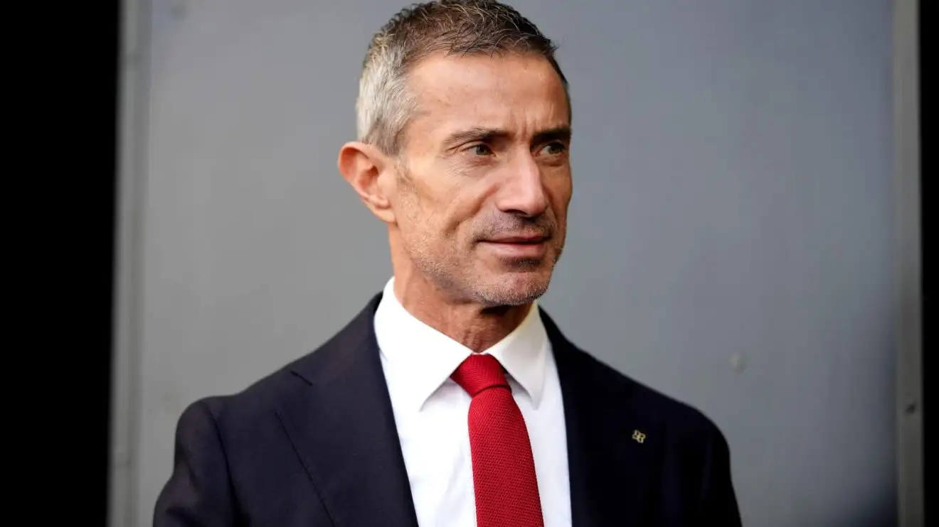 Arsenal pressure on Berta as Real Madrid pursuit of key player has 'not ended' 1 Collection supervisor of football Andrea Berta coming in for a Premier League match