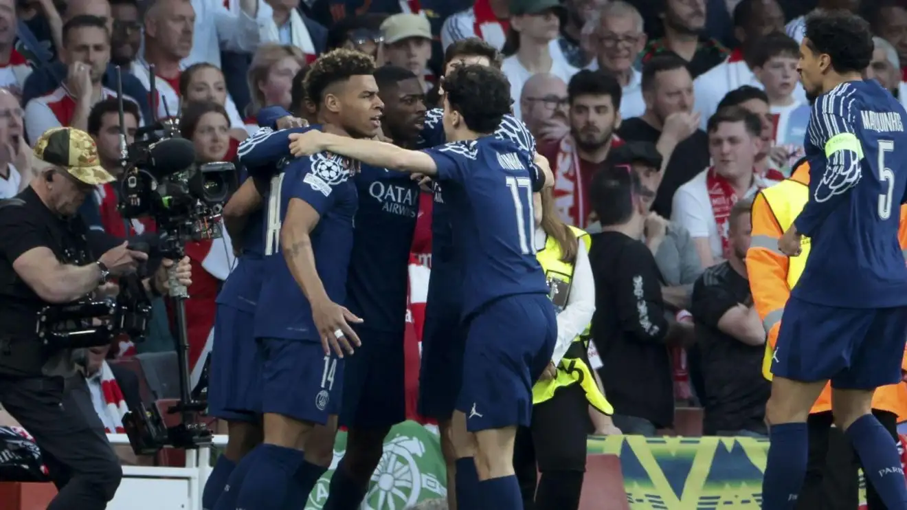 Arsenal boost with key PSG star to miss second leg as injury expert drops 'high risk' verdict 1 PSG Dembele Repertoire