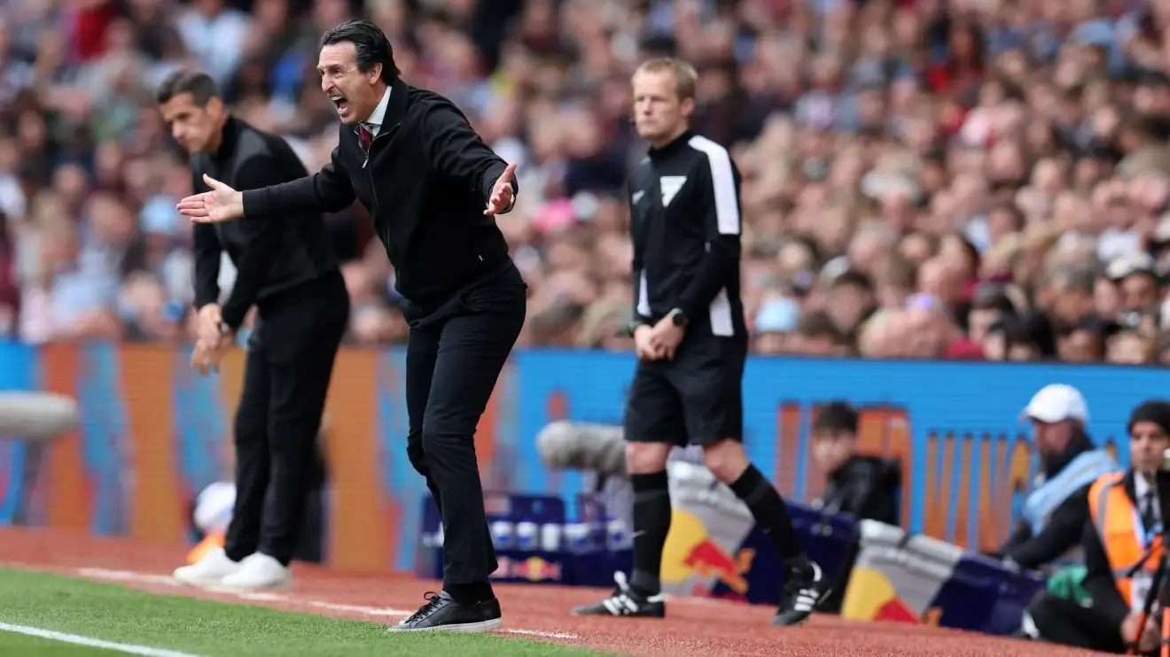 Emery: Aston Villa 'motivated' to achieve Champions League 'dream' 1 Aston Villa boss Unai Emery appearances animated on the touchline