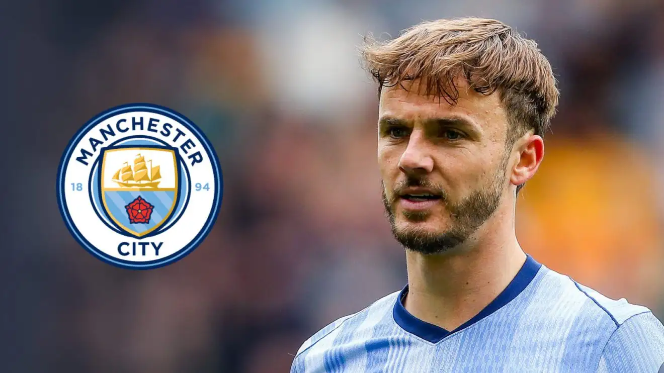 Man City 'offer' £55m to Tottenham for 'ideal option' to replace De Bruyne in 'clear message' 1 Male Cosmopolitan territory transmit target James Maddison