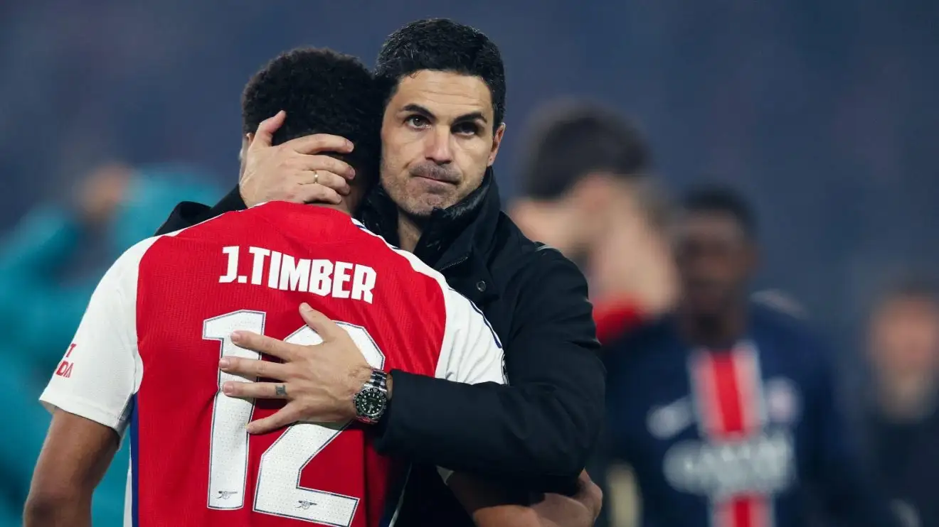 Arteta Timber Arsenal