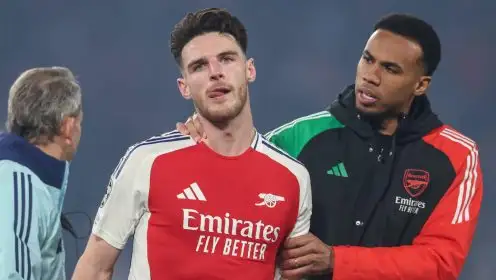 Arteta brainwashing complete as Declan Rice makes up bullsh*t to excuse Arsenal after PSG defeat