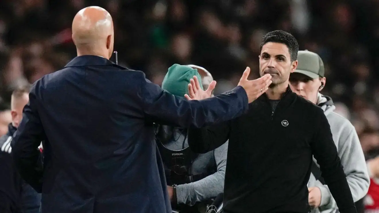 Arteta insults Slot while trying to praise him as Arsenal boss makes another excuse 1 Liverpool adviser Arne Connector takes on Arsenal company Mikel Arteta