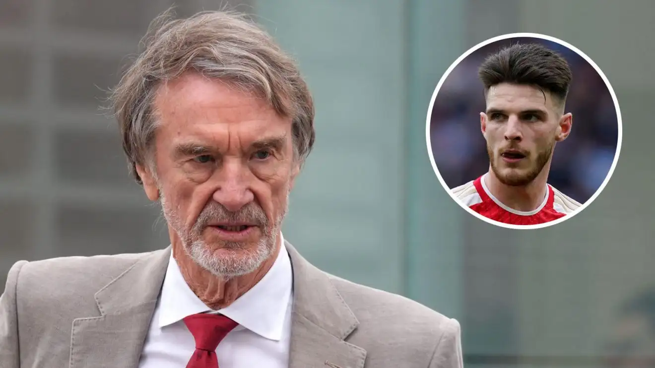 Arsenal branded triple 'lucky' by Times columnist 1 Sir Jim Ratcliffe and also Declan Rice.