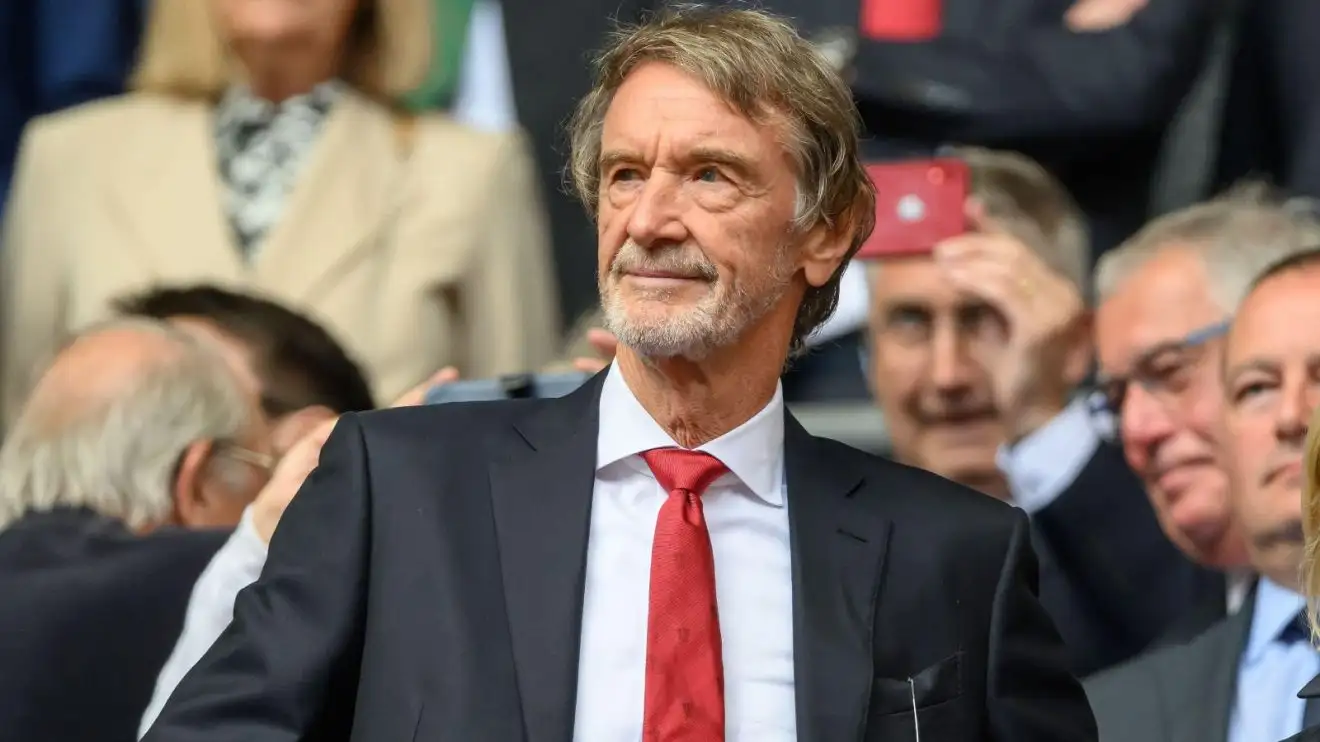 Ratcliffe creates Man Utd squad 'fury' ahead of Europa League final 1 Person Utd co-owner Sir Jim Ratcliffe throughout a match at Wembley