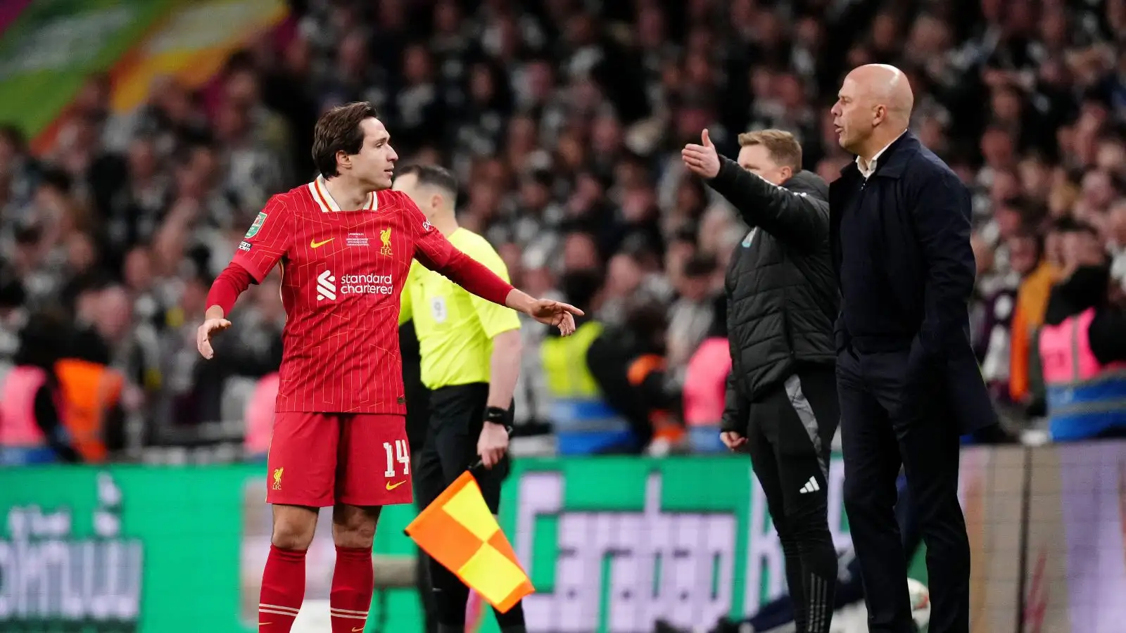 KLOPP ADVISES SLOT TO BUILD A NEW LIVERPOOL ATTACK AROUND EKITIKE, ISAK AND CHIESA AS SALAH’S FADES