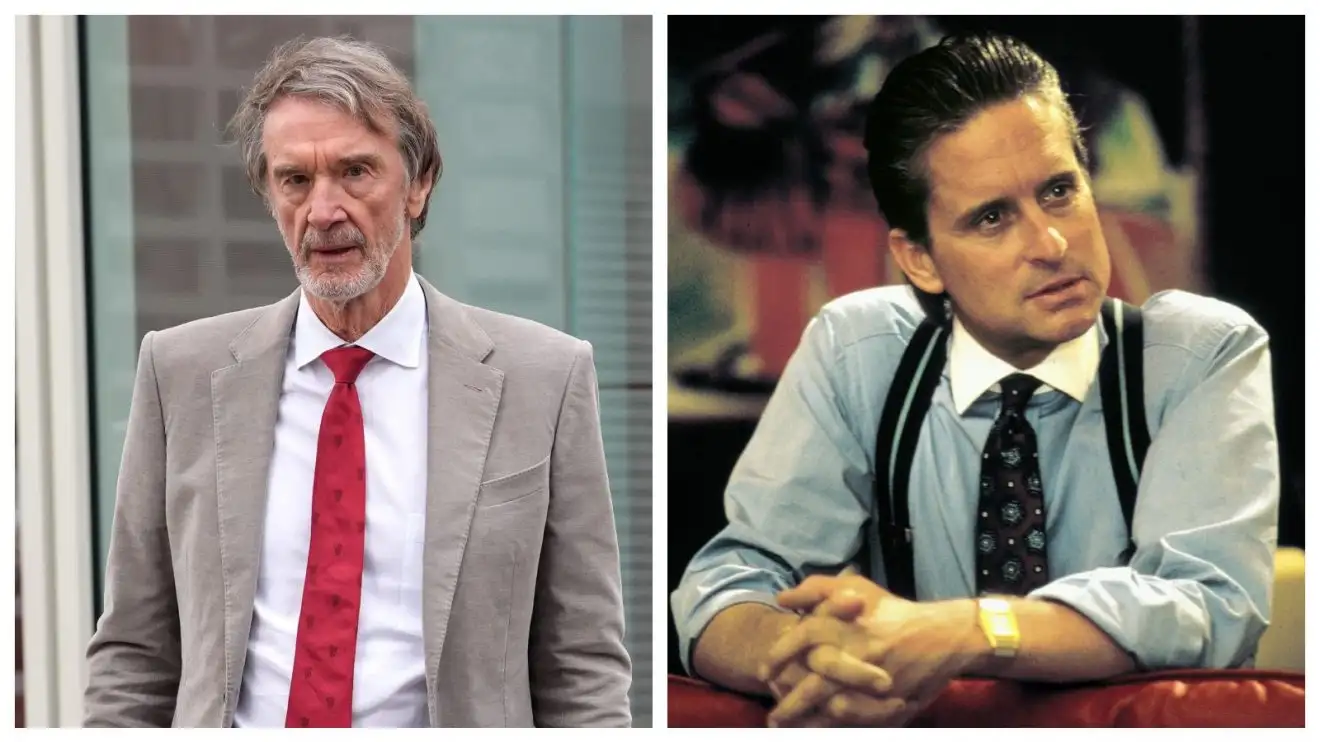 Sir Jim Ratcliffe is Gordon Gekko from Wall Street! 1 Sir Jim Ratcliffe and also Gordon Gekko